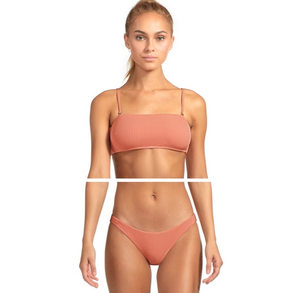 Vitamin A Mila top + Luciana full bottom (size S) NWT - Picture 1 of 9